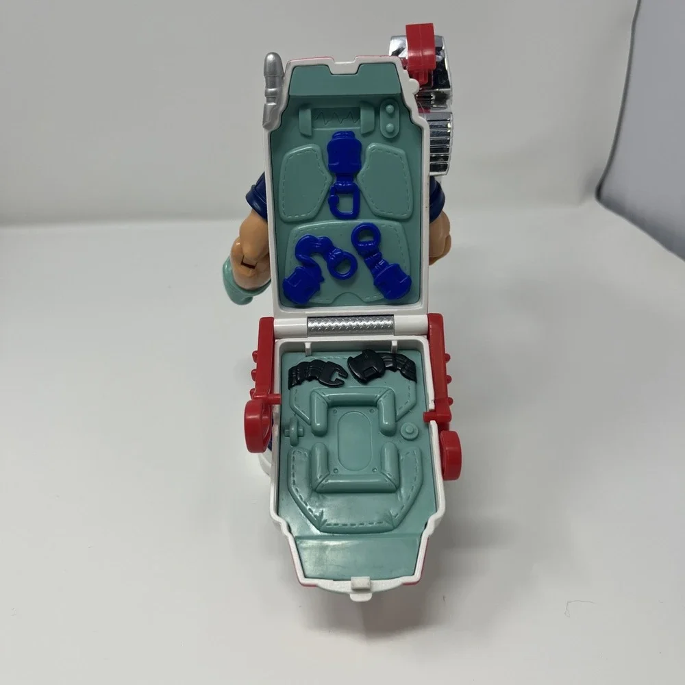 Perry Medic W/ Backpack Rescue Heroes Mattel 2000 7